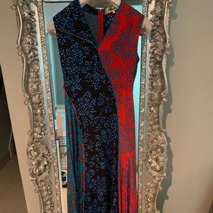 Diane Von furstenburg floral maxi  dress